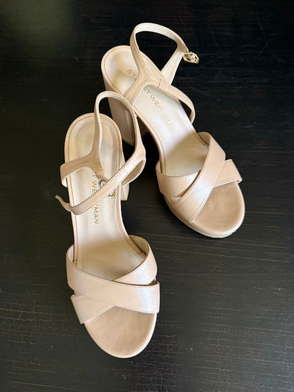 Stuart Weitzman Dayna 80 platform sandals